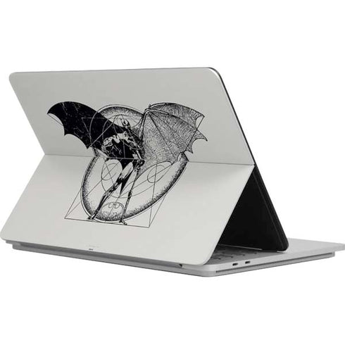 DC Comics Batman Skeleton diagram Art Surface Laptop Studio Skin